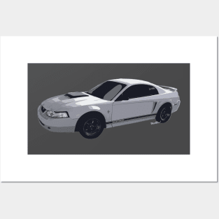 Fourth Generation Mustang Posters and Art